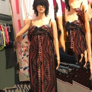 EUC/Maxi dress/size Med/large